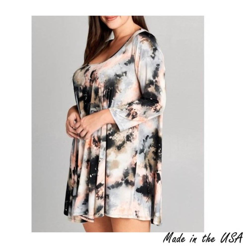 Tie Dye Swing Tunic